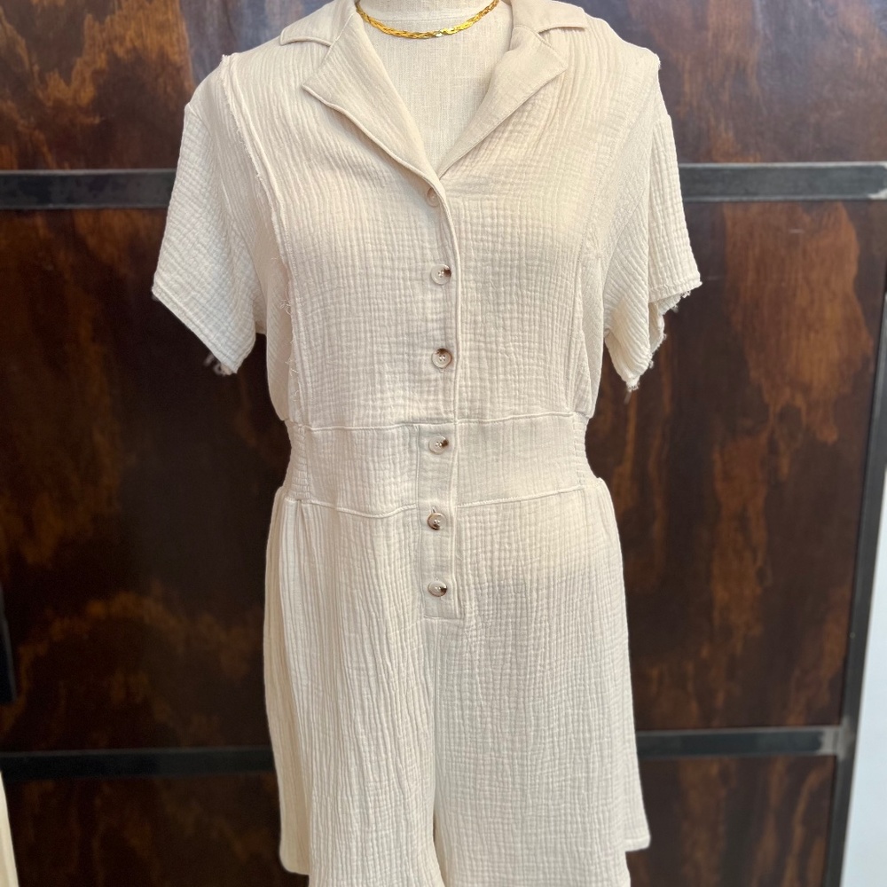 Linen Romper